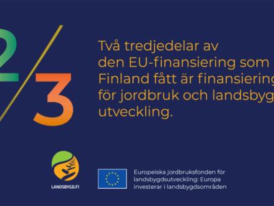 Landsbygdsfondens möjligheter i Egentliga Finland – Webbinariets inspelning och presentationer har publicerats