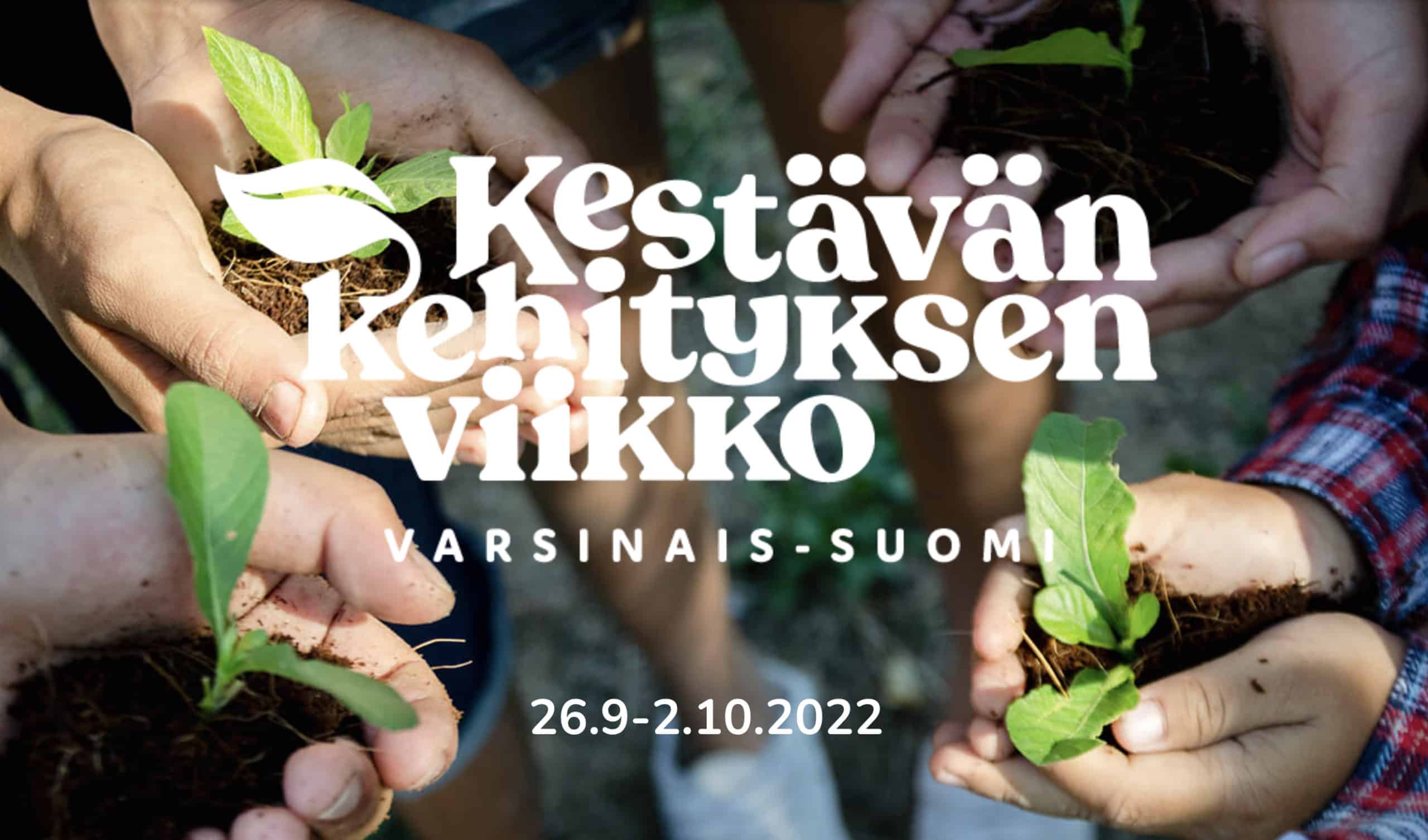 Kestävän kehityksen viikko järjestetään tänä syksynä ensi kertaa myös Varsinais-Suomessa!